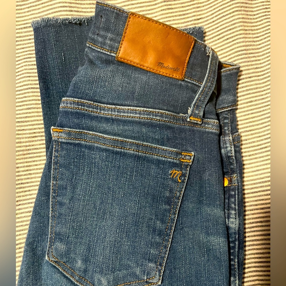 Madewell 9” high rise skinny jeans